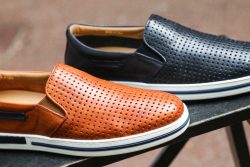 Galizio Torresi Slip on Leather Shoes